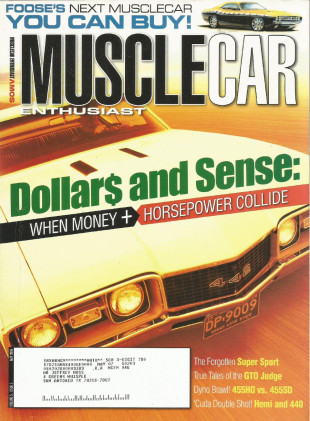 MUSCLECAR ENTHUSIAST 2006 MAY - JUDGE, 455HO v 455SD, 442, SS454, CUDAS